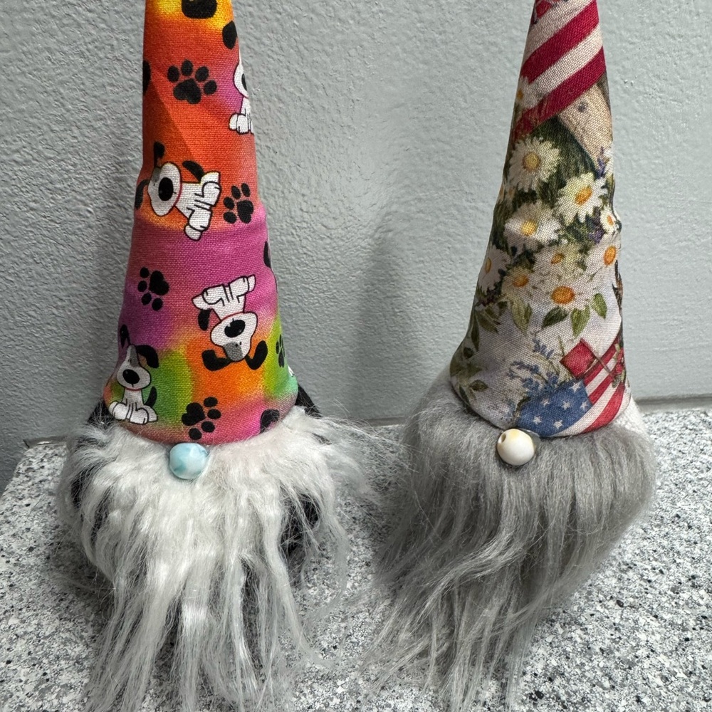 Colorful Gnome Decor Set